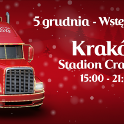 Świąteczna Ciężarówka Coca-Cola w Krakowie
