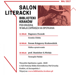 Salon Literacki Biblioteki Kraków